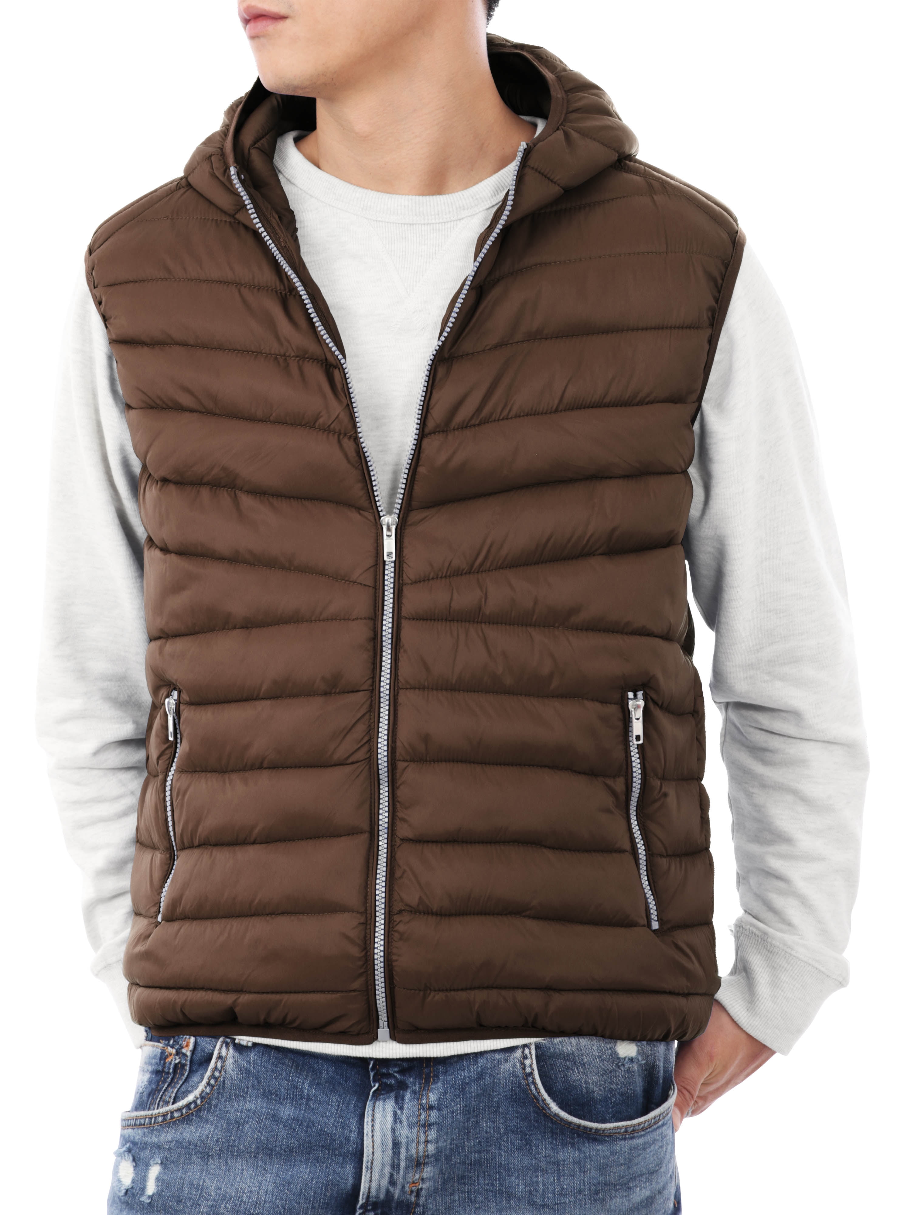 Mens Clothing Jackets Waistcoats and gilets Natural Herno Synthetic Padded Quilted Vest in Beige for Men 