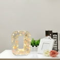 thumbnail image 4 of Chamoist Floral Resin Night Light,Pressed Flower Resin Letters with Led Light,Personalized Flower Resin Letter Lights for Mother,Wife,Birthday Gift for Her,DIY Handmade Custom Name Letter Lamp, 4 of 8