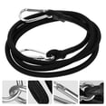 thumbnail image 3 of Zehuanyu Heavy Duty Black Grip Shelf Binding Rope Strap 150cm x 1cm Strong Organizer Tightening Belt, 3 of 8