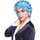 thumbnail image 1 of wonima11 Pure Silk Lined Cap for Women Sleep, Double Layered, Adjustable Ribbons, Luxury Natural Silk Bonnet Cap for Sleeping Coffee+Black, 1 of 1