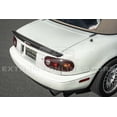 thumbnail image 3 of Replacement For 1990-1997 Mazda Miata MX5 MX-5 NA | EOS KG WORKS Style ABS Plastic PRIMER BLACK Rear Trunk Lid Wing Spoiler, 3 of 11