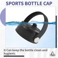 thumbnail image 4 of 2 Pack Straw Lid for Wide Mouth 12Oz 18Oz 32Oz 40Oz 64Oz, 4 of 5
