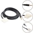 thumbnail image 3 of 3.5mm Black AUX Audio Adapter Input Cable For Mazda 2006-UP MP3 CD Changer, 3 of 6