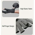 thumbnail image 3 of Premium Bamboo Gloves, Compres Gloves for Women Men,Fingerless Design, Breathable Fabric, 3 of 4