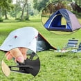 thumbnail image 3 of Clips para Lona 10 Piezas Clips para Tienda Toldos Abrazadera Clip Toldos para Camping Abrazadera para Dosel Clips para Lona Toldos para Actividades al Aire Libre Negro, 3 of 5