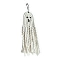 thumbnail image 2 of Boho Cute Ghost Halloween Decor, Handmade Woven Hanging Ornaments for Indoor and Outdoor Party Decorations, Fall Spooky Decor for Home Front Door, Window, Wall, Yard, Tree, Car, and Garage, 2 of 4