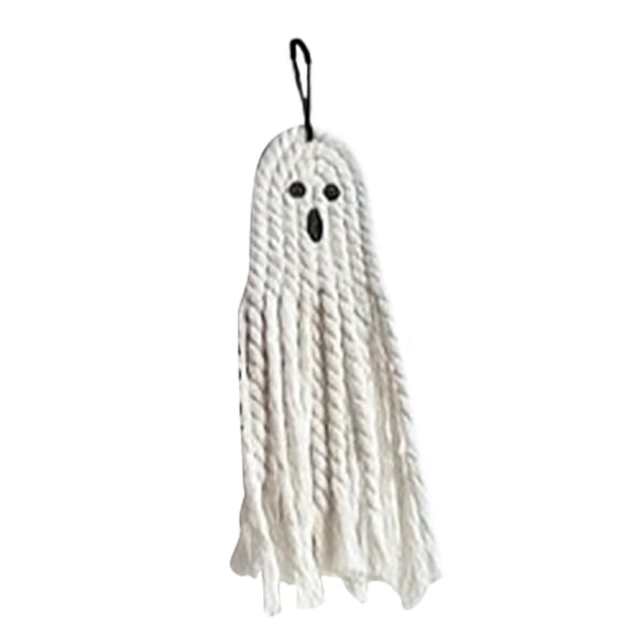 Handmade Cute Ghost Halloween Decor, Halloween Decorations Indoor & Outdoor Party, Fall Decor Hanging Ornaments For Home Front Door, Window, Wall, Yard, Tree, Car, Garage Door