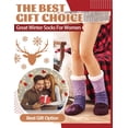 thumbnail image 6 of Women Slipper Socks Non Slip Fuzzy Fluffy Thick Warm Cabin Cozy Comfy Soft Fleece Home Grips Socks 1Pairs, 6 of 6