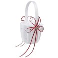 thumbnail image 1 of Cesta de la flor de la boda, cesta de la muchacha de la flor, regalos de la muchacha de la flor doble de la muchacha regalos del corazón kaili Sencillez, 1 of 2