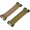 2pcs TAN, variant on MOLLE to Hook Loop Panel Adapter for Vest Backpack Patch Organization