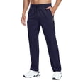 thumbnail image 2 of Mens Sweatpants with Zipper Pockets Quick Dry Athletic Pants for Workout Running Gym Track Casual Wear | Zenithor,Purple 2XL, 2 of 6