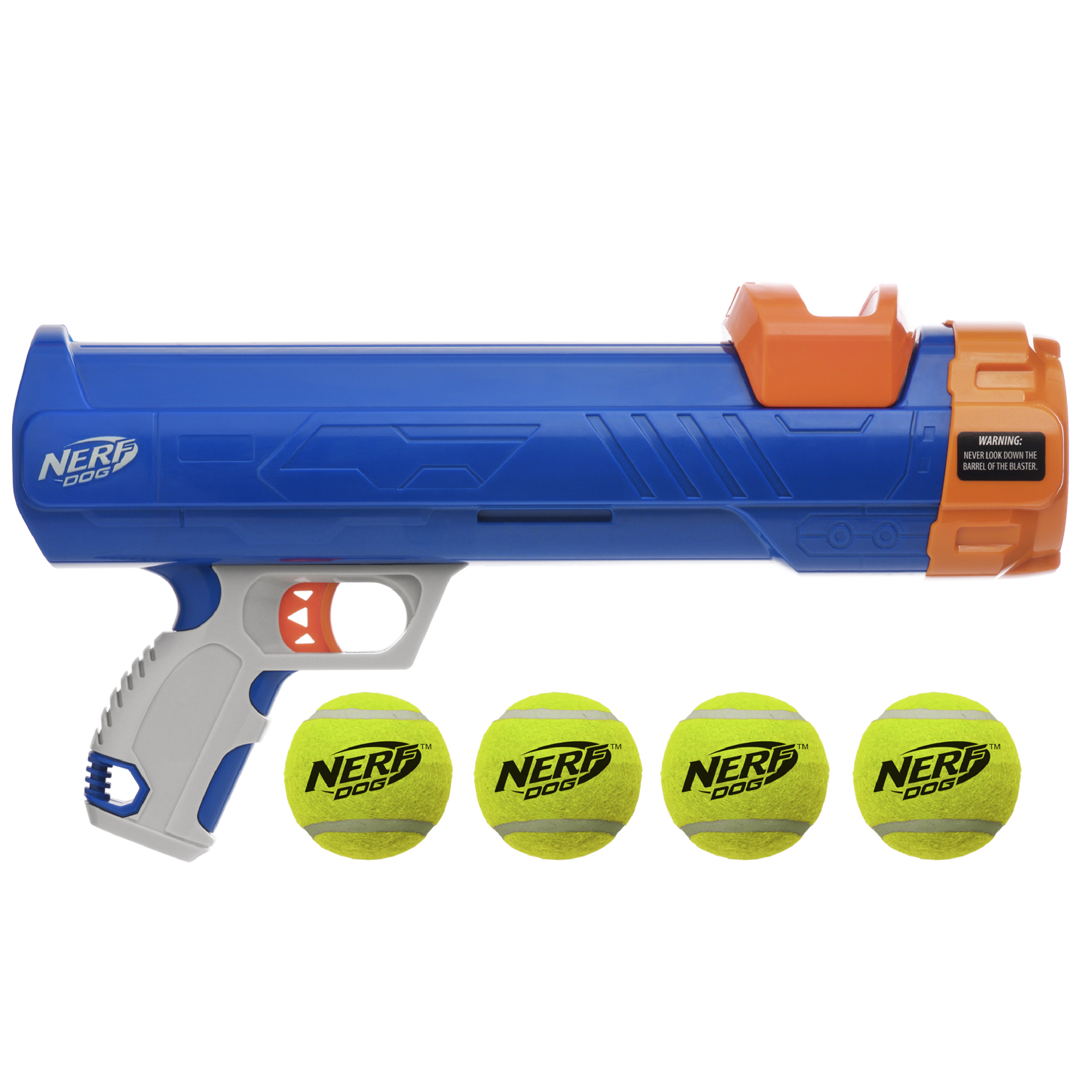Nerf Dog 16” Tennis Ball Blaster Dog Toy with 4 Balls - image 6 of 8