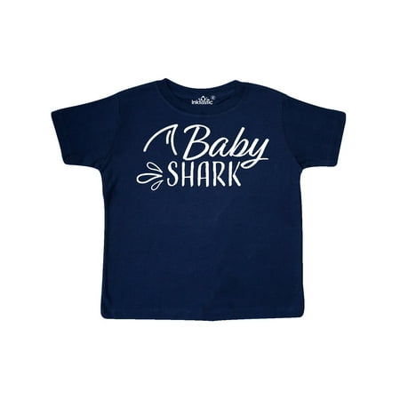 

Inktastic Baby Shark with Shark Fin Gift Toddler Boy or Toddler Girl T-Shirt