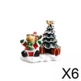 thumbnail image 1 of 6 Estatuas Pequeñas Y Bonitas De Navidad, Adorables , árbol De Navidad, Estatuilla De Resina, Alce, 1 of 10