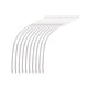 thumbnail image 1 of Sonducket Paquete de 10 conectores de pesca, accesorios de bucles de línea de mosca de extensión para exteriores, repuesto de repuesto para Pescar Blanco 20LB, 1 of 6