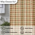 thumbnail image 5 of Park Designs Lemon Pepper Shower Curtain, 5 of 5