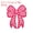 Pink, variant on Uxcell Iron on Patches, Checkered Bow Knot Patches Embroidered Patches Decorative Applique Light Pink