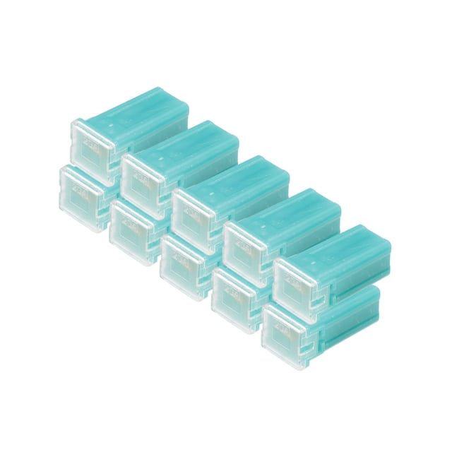 Unique Bargains 10 Pcs 20A Micro Cartridge Fuses Engine Inner FMM M-Case Type Fuses for Car Truck Durable Plastic Metal