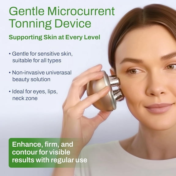 Microcurrent  Device, Face Massager Tool, Eye and Neck Massager, Face Roller, Beauty Tools for Relaxing  Massage and Skin Care Routine  dog house