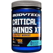 BodyTech Critical Aminos XT Intra/Post Workout Blue Ice Pop - Supports Muscle Recovery (12.4 Ounce Powder)