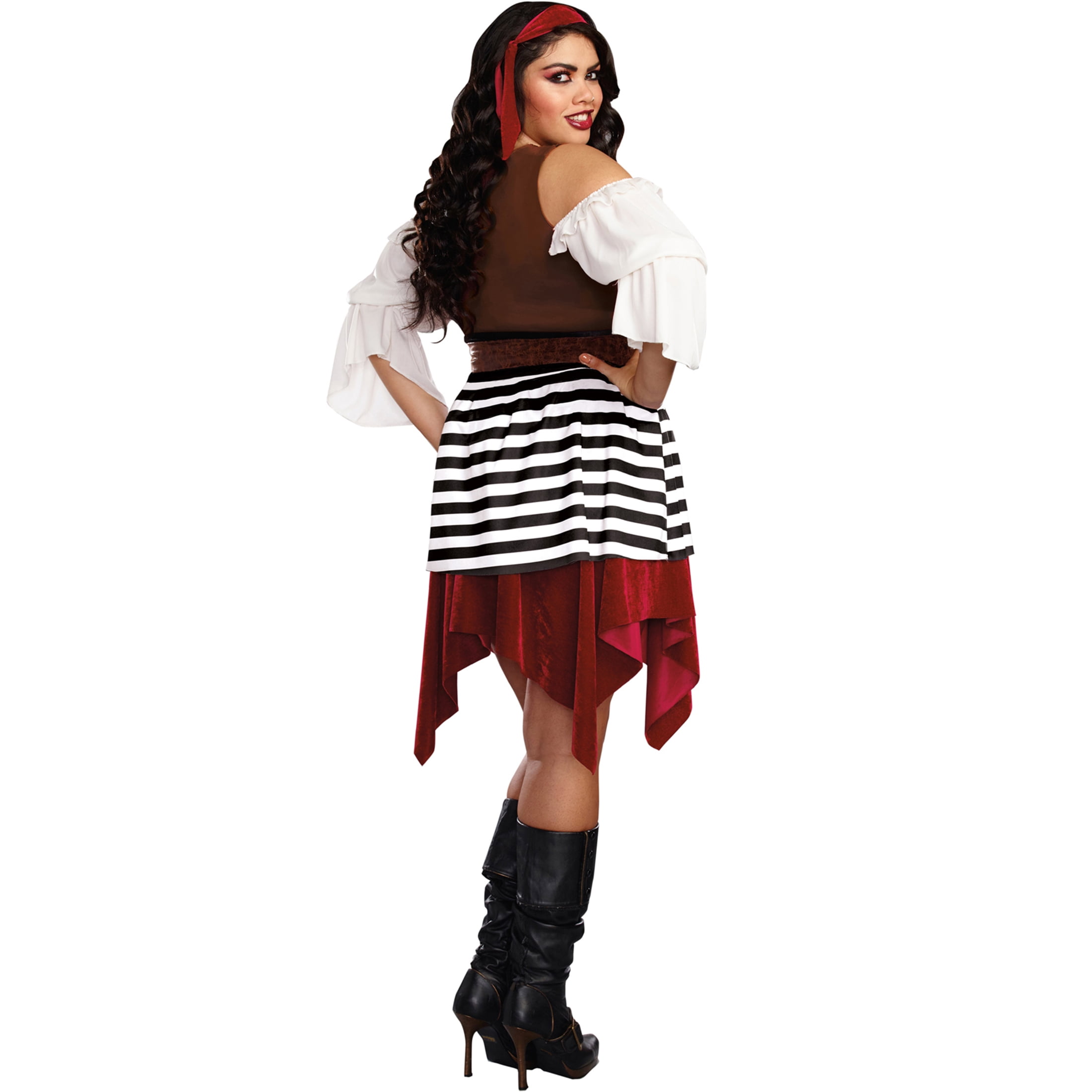 High Seas Beauty Halloween Costume for Adults, Women's Size XL (16/18), by Way to Celebrate
