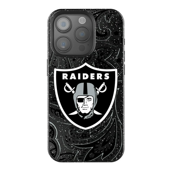 Keyscaper Las Vegas Raiders Paisley Bling iPhone Case