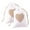 B, variant on kjfeif 2PCS Burlap Drawstring Gift Bags 3.9*6.1 Inches Mother's Day Heart Fabric Cloth Jute Pouches Bags for Wedding Shower Party Favor,Coffee,Jewelry,DIY Craft Bags