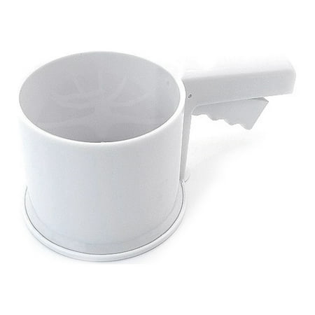 

Household Baking Flour Sieve Sugar Powder Sieve Semi Automatic Hand Held Cup Filter Fine Sieve Baking Gadget Semi Automatic Filter Sieve