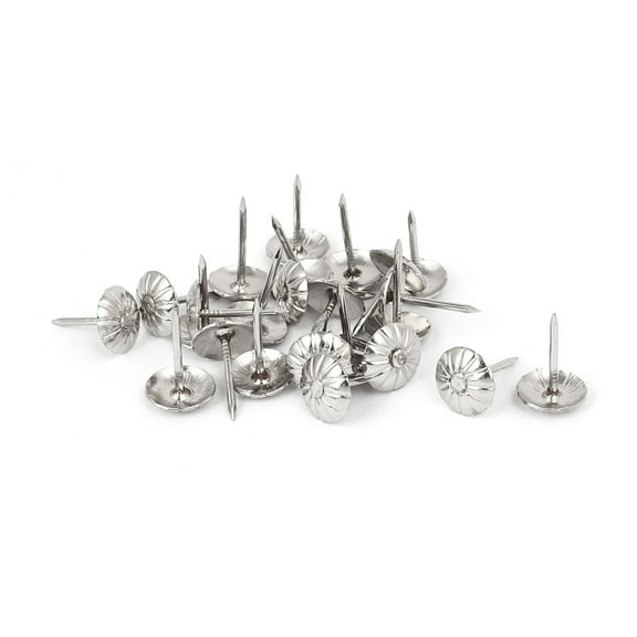 Unique Bargains 7/16" Dia Thumbtack Upholstery Decorative Nail Thumb Tack 25Pcs