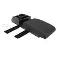 thumbnail image 2 of Reposabrazos de consola central para automóvil con interfaz USB, multifuncional, ancho ajustable, caja de almacenamiento universal para vehículos, línea blanca, 2 of 14