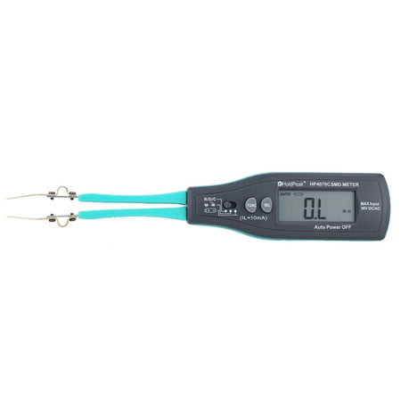 

Yabuy HP-4070C Handheld Smart Tester Tweezers Resistor Capacitor Diode Continuity Intelligent Testing Clips with Relative Value