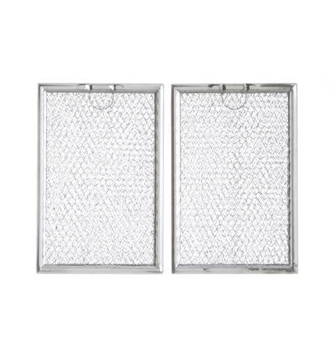 2 Pack Compatible Microwave Oven Mesh Grease Filter for Frigidaire 5304464105 