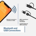 thumbnail image 3 of Barra de altavoces Cyber Acoustics USB y Bluetooth CA-2890BT, 3 of 9
