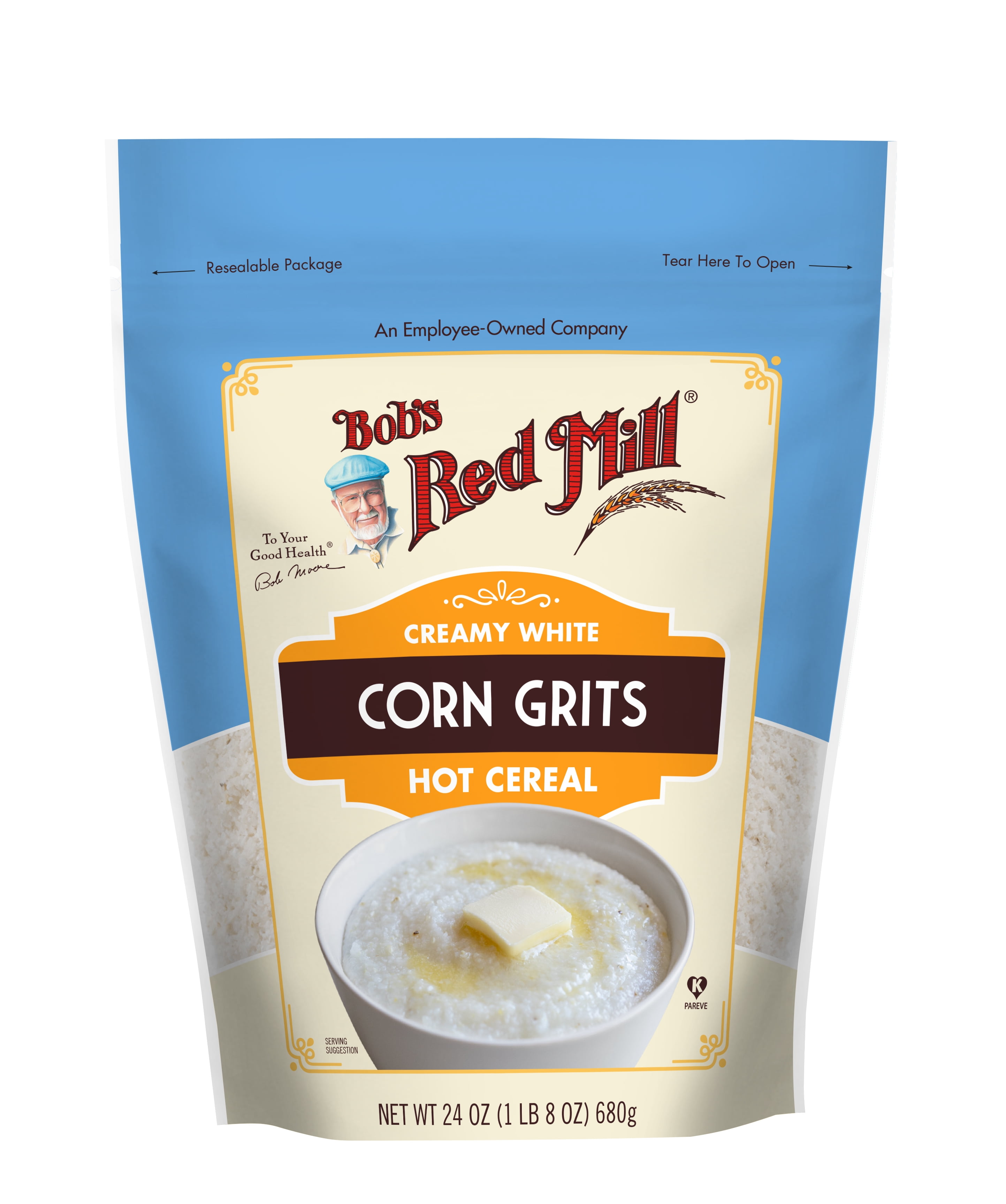 Bob's Red Mill, Southern-Style White Corn Grits, 24 oz