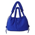 thumbnail image 1 of Bolso Hobo Hombro Puffer Tote Bag para Mujer Nylon Sólido Compras Viajes, 1 of 9