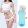 thumbnail image 3 of Bidet Portable Portable, Fort Récipient de Lavage Vaginal de Résistance au Vieillissement Apaiser le Vagin Réutilisable Bidet Portable pour la Maison Tête Droite Bleue 500ml, Coude Bleu 500ml, Droite Violette, 3 of 8