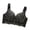 Black, variant on Small Bust Push-Up Bra Women Wireless | No Empty Cup Larger Look | Adjustable Straps Anti-Sagging Support Daily Casual Underwear Soft Stretchy Support Beige M