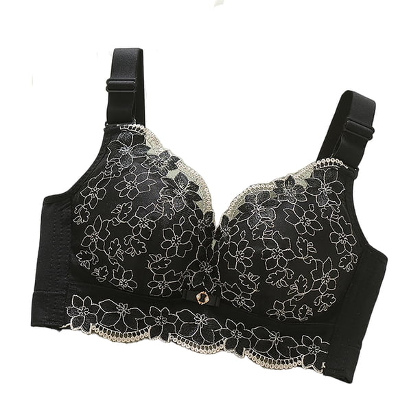 Ropa Interior Y Sujetadores de Mujeres Push-Up Bra sin Taza Vacía, Ajustable de Alta Elasticidad Se Ve Más Grande Lencería