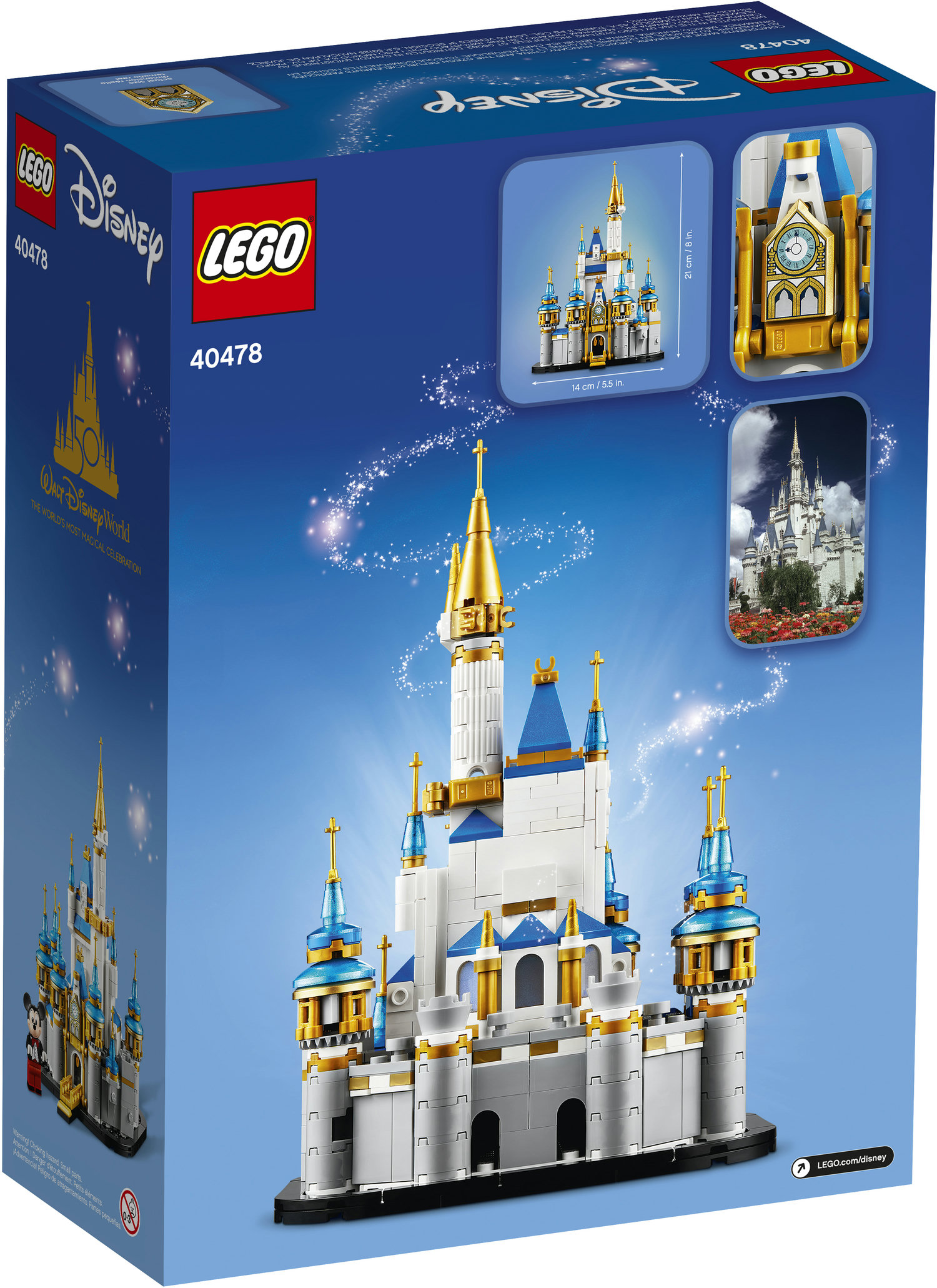LEGO Mini Castillo de Disney 40478 Set de Construcción (567 Piezas) 2