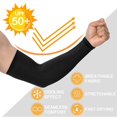 thumbnail image 4 of MesaSe XIRQI 10 Paires de Manches pour Hommes et Femmes, Protection Solaire pour Tatouage, pour Basketball et Course, 4 of 10
