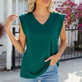 thumbnail image 2 of gbyLJF Sleeveless Tanks for Women Backless Crop Tank Top Sleeveless Tops for Women Dressy Ladies Tanktops Green S, 2 of 5