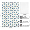 thumbnail image 2 of 6 Pcs Pioneer Flower Floral Print Pattern Funny Kitchen Towels, Microfiber Dish Towels, Kitchen Tea Towels Set 18" X 26", 2 of 6