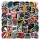thumbnail image 1 of Colección Helmet Stickers Collection, 50 unidades, calcomanías de vinilo impermeables, 1 of 2