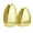 Gold, variant on Yinanstore Hot Unisex Silicone Glitter Golden Plated Grills 2Pcs - Gold