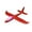 Red, variant on 1Pcs Foam Airplanes for Kids,3 Flight Mode 19" Foam Glider Stunt Airplane Toy for 3+ Year Old Model Airplanes Kits Aircraft Hand Throwing Planes Flying Aeroplane Birthday Party Favor Gift(Orange)