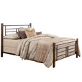 thumbnail image 4 of Hillsdale Furniture Raymond Metal Full Bed with Wood Posts and Frame, 4 of 13