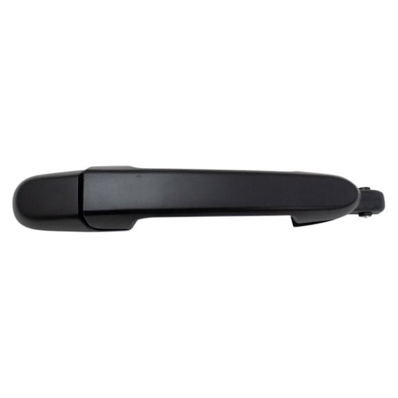 TRQ Rear Exterior Outside PTM Black Door Handle LH Driver Side for Accent DHA49872 Fits select: 2006-2011 HYUNDAI ACCENT