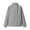 Gray, variant on Drovellove Women's Double Breasted Wool Coat with Stand Collar | Loose Fit Long Sleeve Button Jacket for Casual Daily Wear, Layering Over Sweaters or Dresses