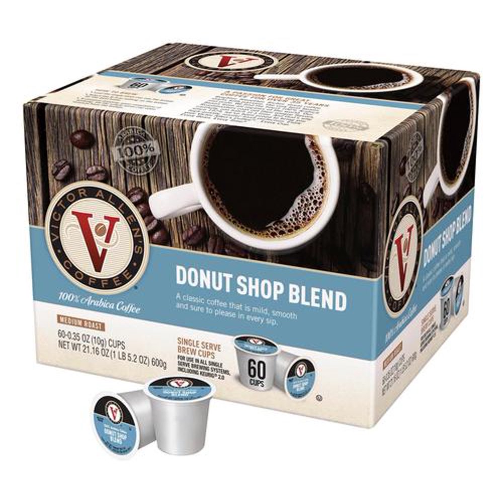 Victor Allen's - Donut Shop Blend Coffee Pods (60-Pack) - Walmart.com