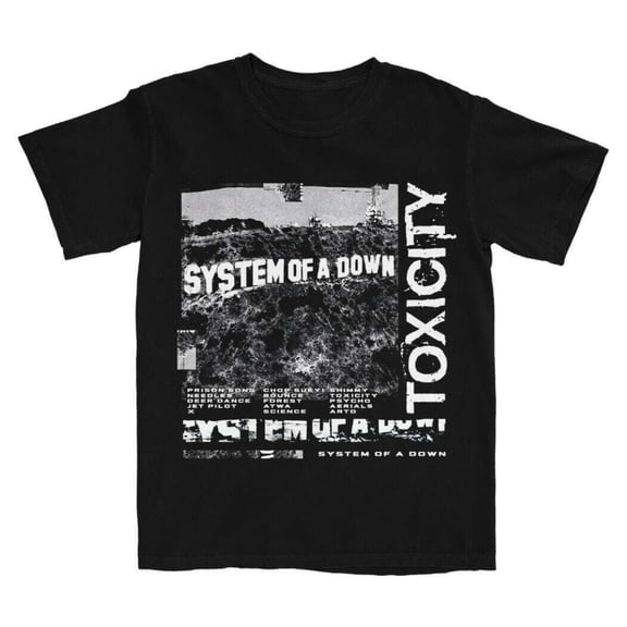 Vintage SystemmmmmOf A Down Toxicity Heavy Cotton Black S-4XL Unisex Shirt TT192